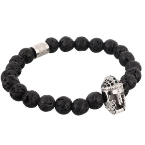 The Gladiator Bracelet - Silver - Marssos