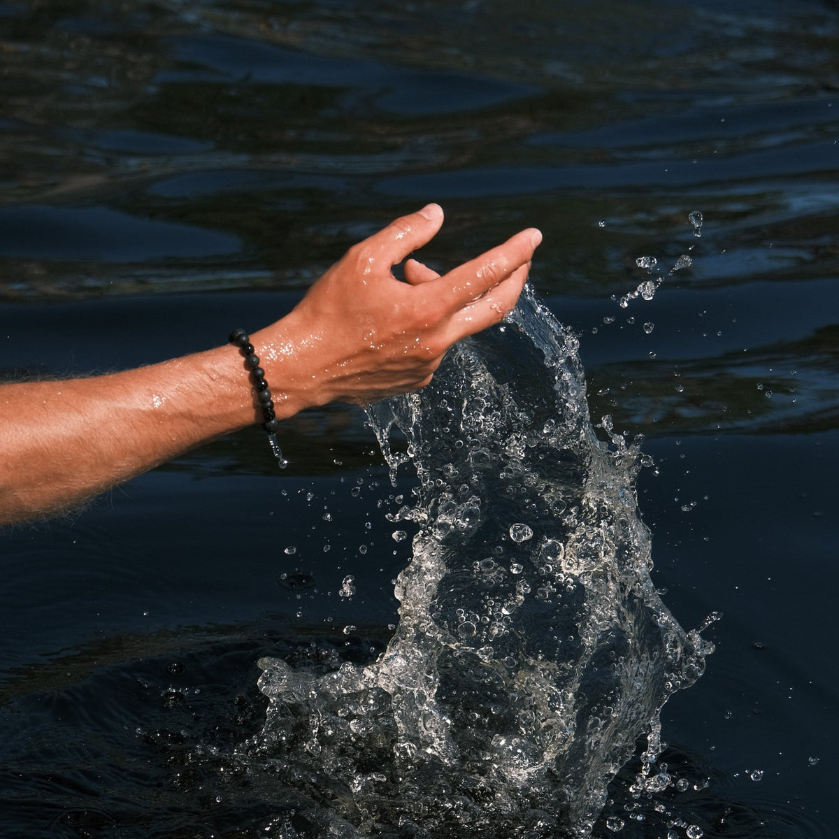 The Volcanic Bracelet - Obsidian