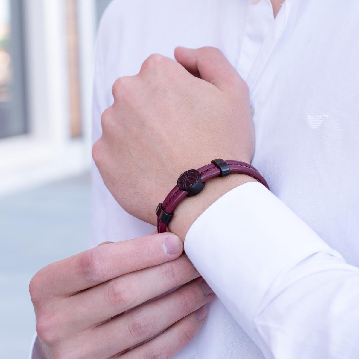 The Rune Bracelet - Red