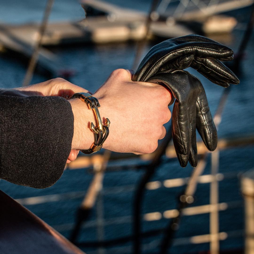 The Anchor Bracelet - Gold