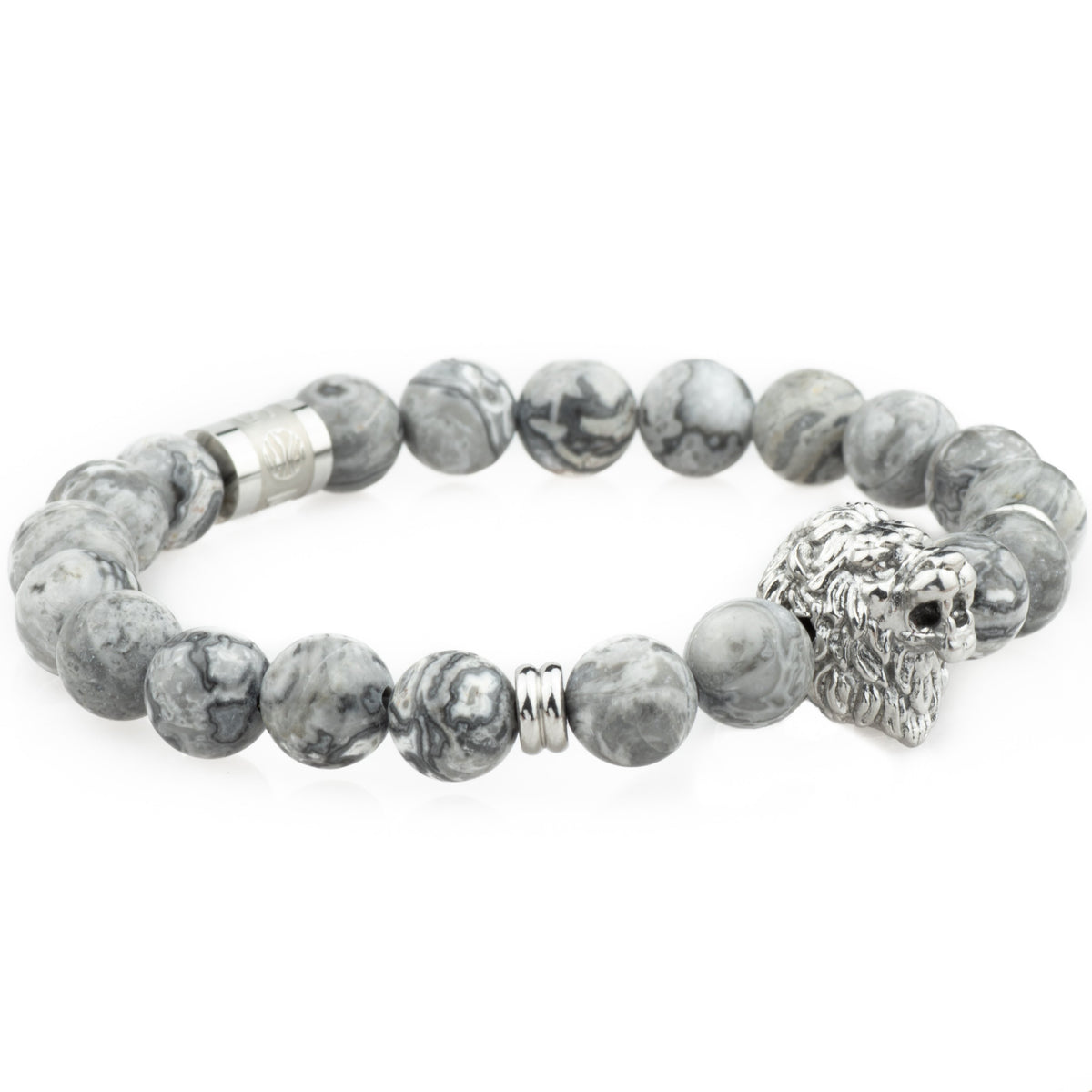The Lion Bracelet - Silver - Marssos