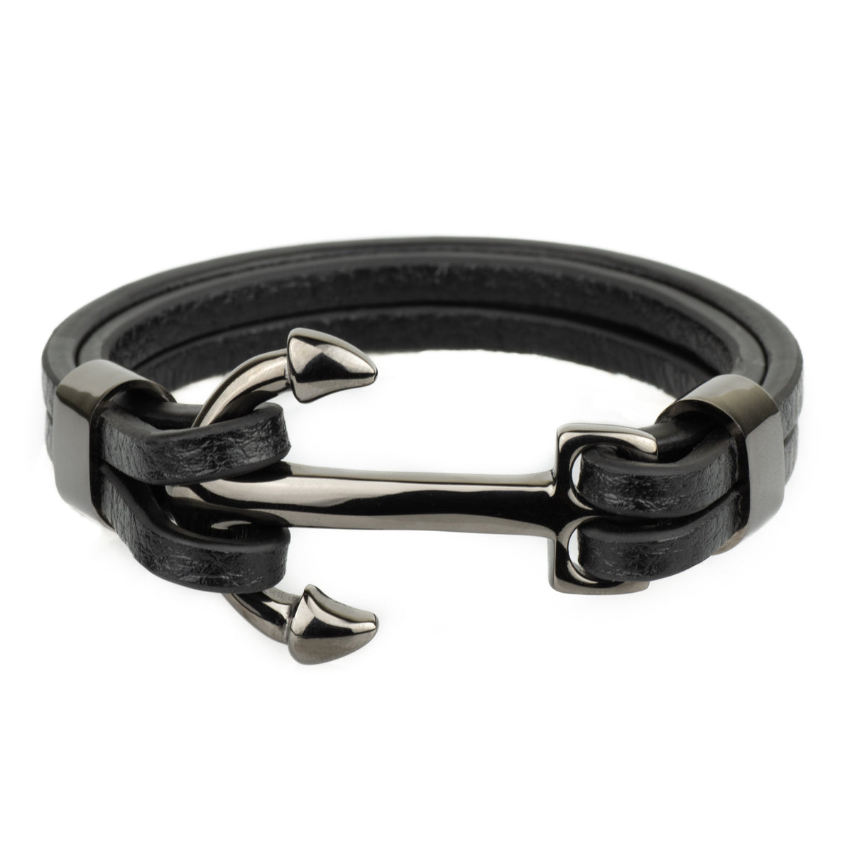The Anchor Bracelet - Black - Marssos