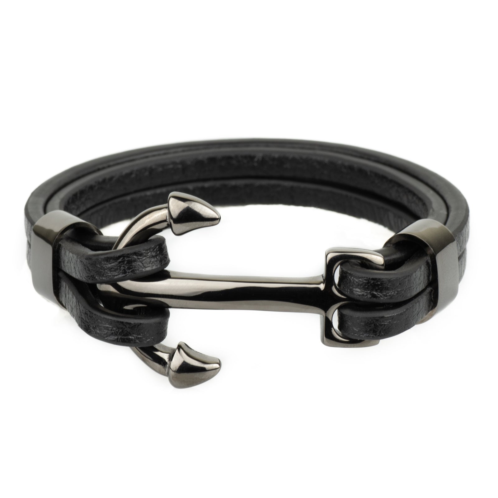 The Anchor Bracelet - Black - Marssos