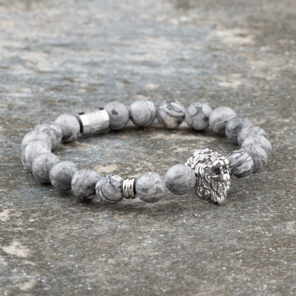 The Lion Bracelet - Silver - Marssos